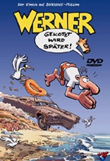 DVD-Cover: Werner - Gekotzt wird sp�ter!, mit den Stimmen von Klaus B�chner, Andi Feldmann, Kulle Westphal, Otto Sander, Lilo Wanders, Heinz Schenk, ...