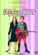 DVD-Cover: Freaky Friday � Ein voll verr�ckter Freitag, mit Jamie Lee Curtis, Lindsay Lohan, Harold Gould, Mark Harmon, ...