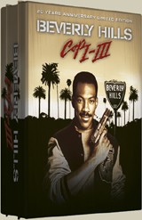 DVD-Cover: Beverly Hills Cop I-III <br> (20 Years Anniversary Limited Tin-Box Edition), mit Eddie Murphy, Judge Reinhold, John Ashton, Ronny Cox, Brigitte Nielsen, J�rgen Prochnow, Theresa Randle, ...