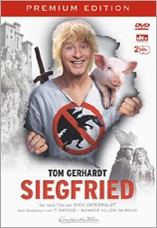 DVD-Cover: Siegfried <br> <font color=silver>Premium Edition 2-DVD-Set im Digipak</font>, mit Tom Gerhardt, Dorkas Kiefer, Volker B�dts, Axel Neumann, Jan Sosniok, Daniela Wutte, Michael Brandner, Mirko Nontschew, ...