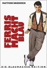 DVD-Cover: Ferris macht blau <br> <font color=silver>Die Blaumacher-Edition</font>, mit Matthew Broderick, Alan Ruck, Mia Sara, Jeffrey Jones, Jennifer Grey, Charlie Sheen, Ben Stein, Kristy Swanson, ...