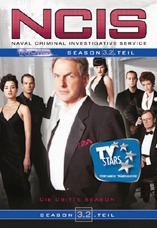DVD-Cover: Navy CIS <br> <font color=silver>Staffel 3</font>, mit Mark Harmon, Michael Weatherly, Sean Murray, Cote de Pablo, Pauley Perrette, David McCallum, Brian Dietzen, Lauren Holly, ...